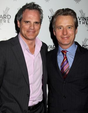 Michael Park and Linus Roache Photo